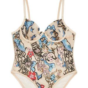 Playful Promises Eleanor Sequin Bodysuit 36GG/36J